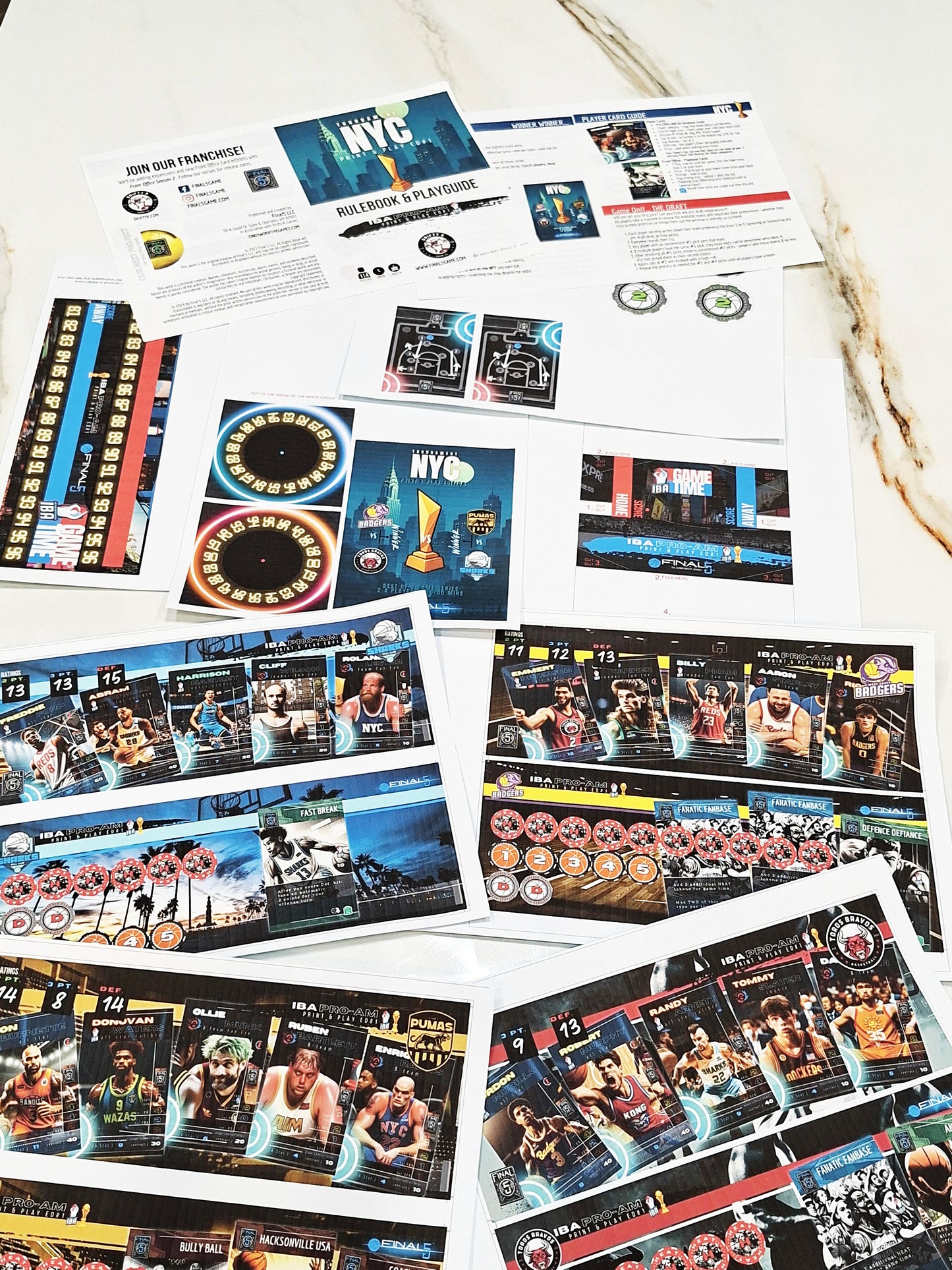 Final5 Print & Play NYC